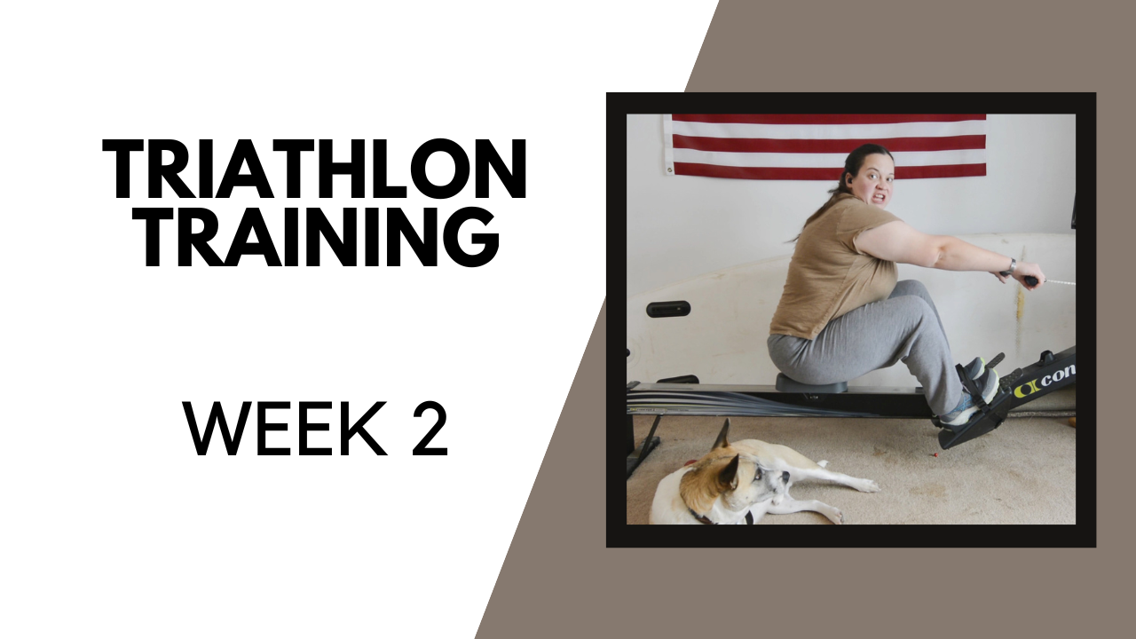 Weight Loss Journey Week 2 – Training For My First Triathlon