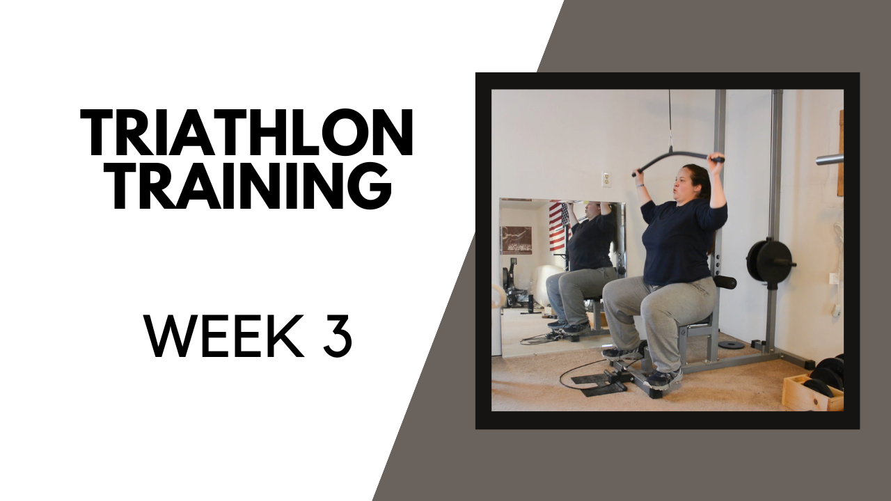 Weight Loss Journey Week 3 – Training For My First Triathlon