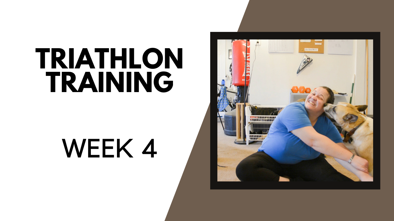 Weight Loss Journey Week 4 – Training For My First Triathlon